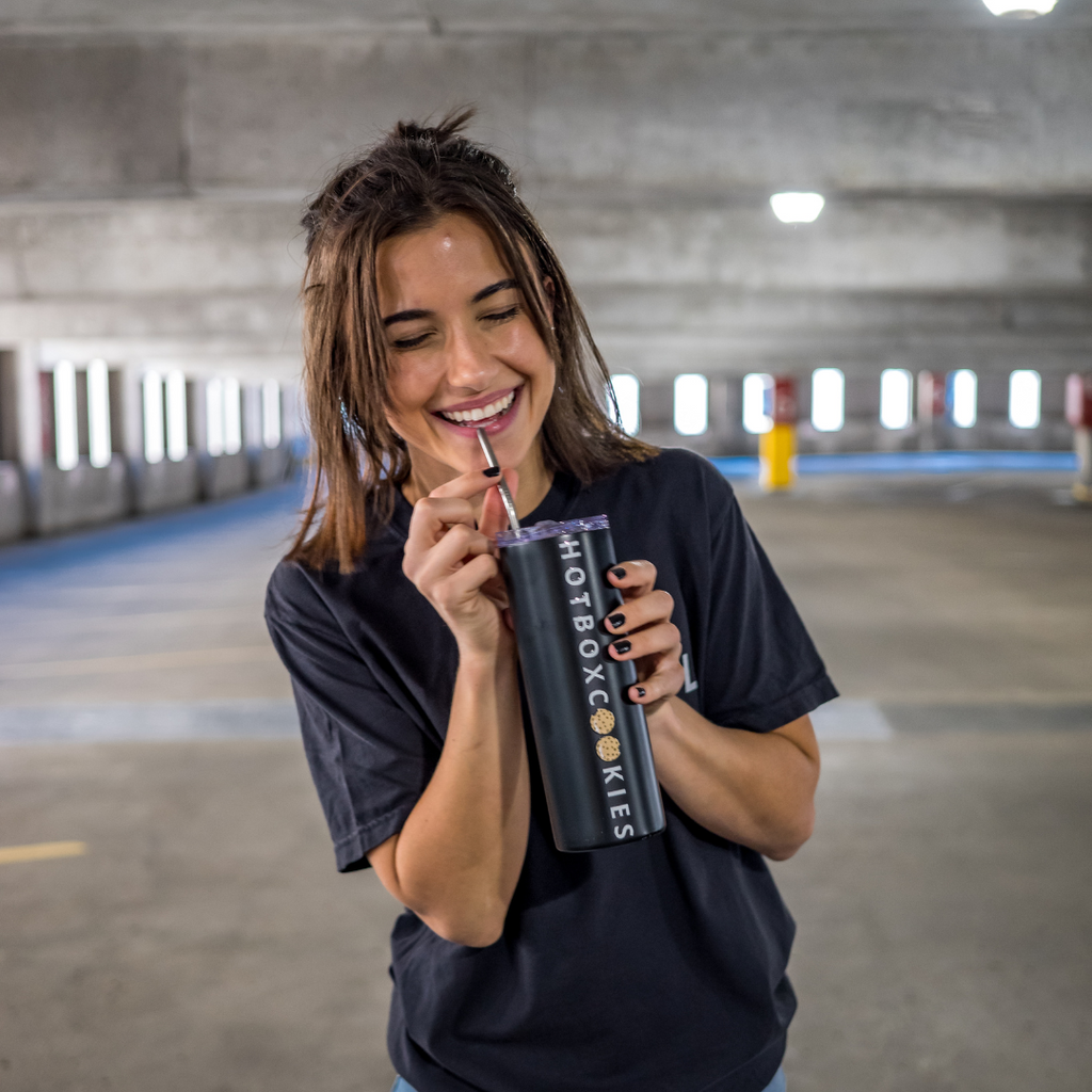 White Stainless Steel Tumbler