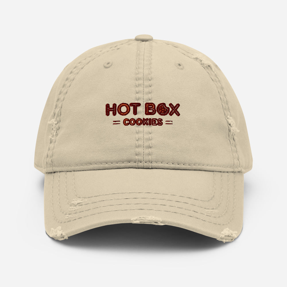 Hot Box Distressed Hat