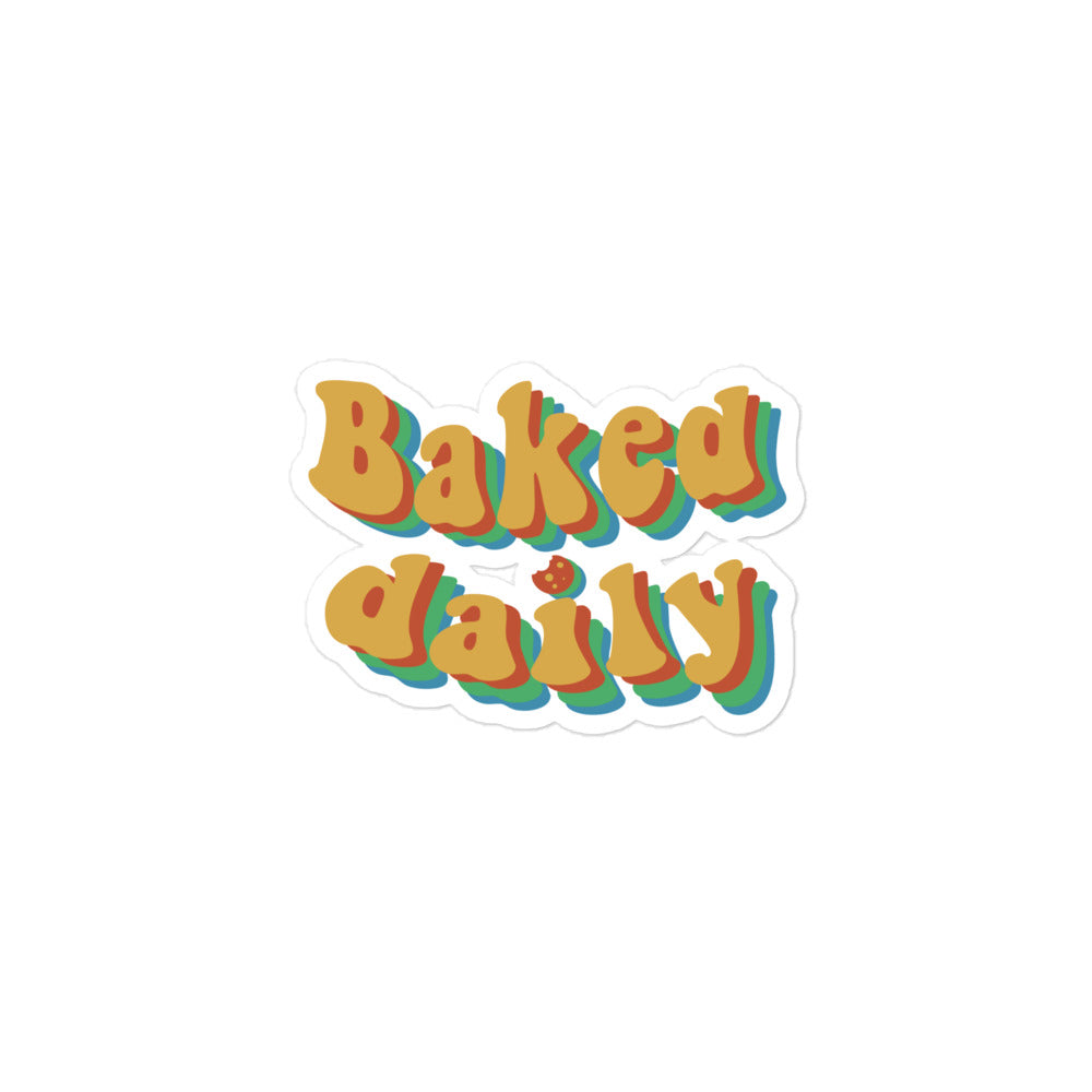 420 Baked Daily Sticker