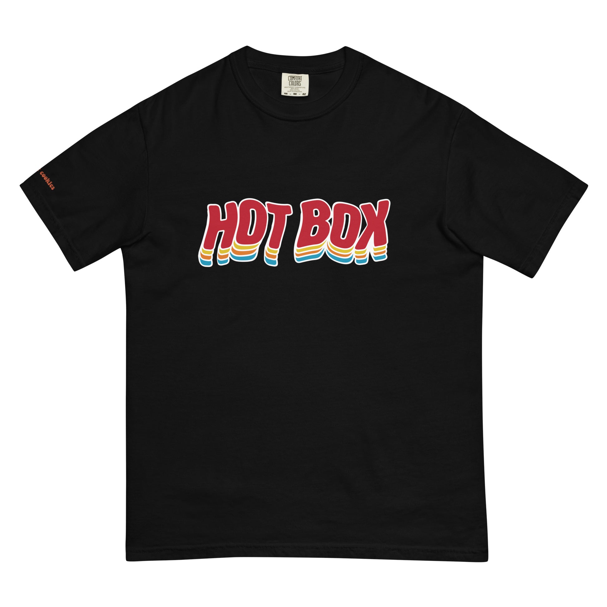 Rainbow Hot Box heavyweight t-shirt