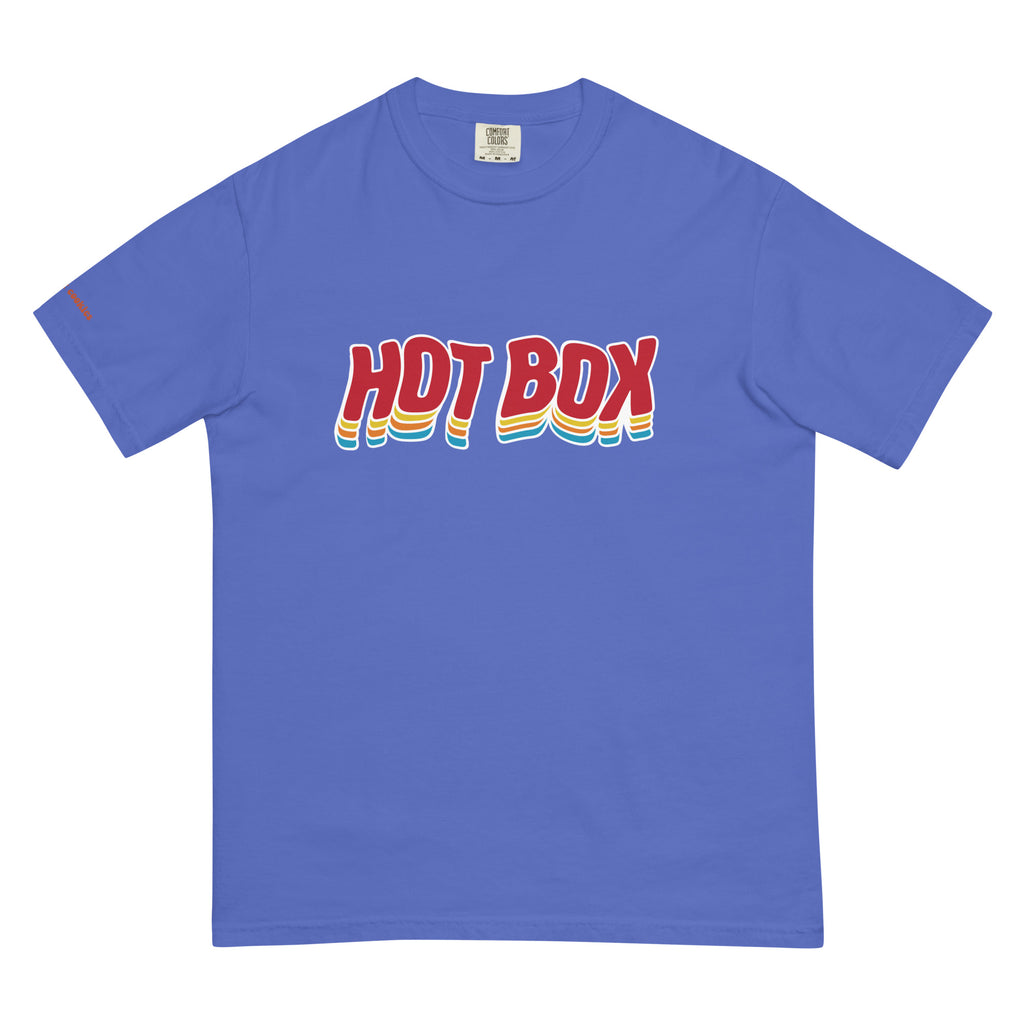 Rainbow Hot Box heavyweight t-shirt