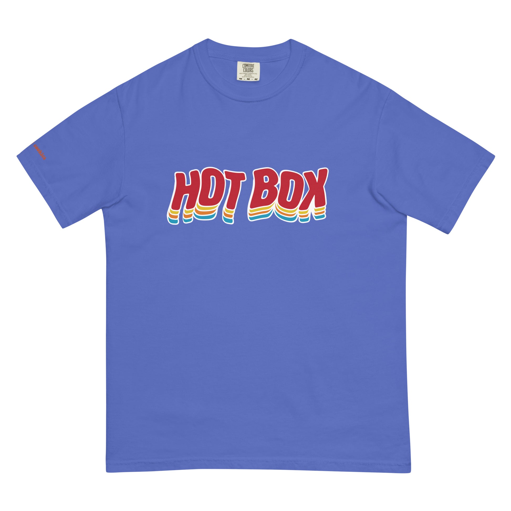 Rainbow Hot Box heavyweight t-shirt