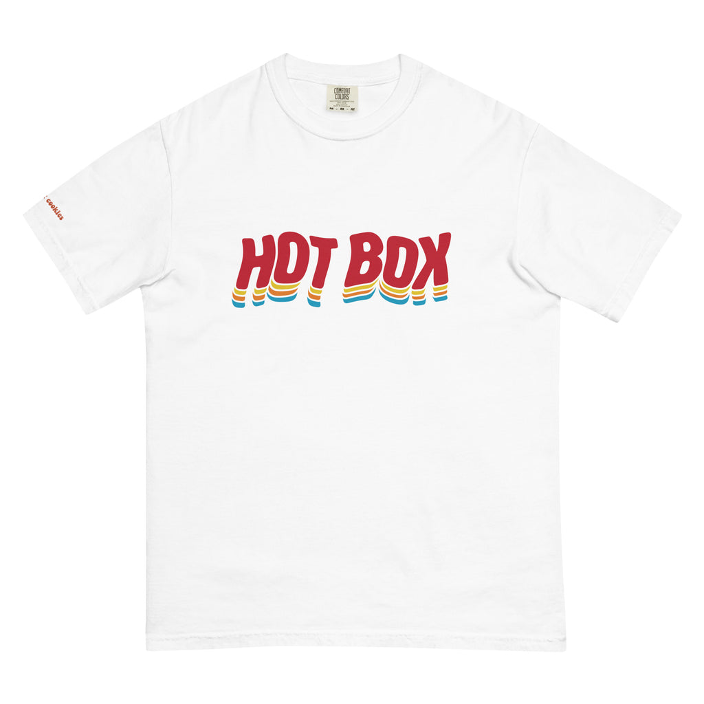 Rainbow Hot Box heavyweight t-shirt