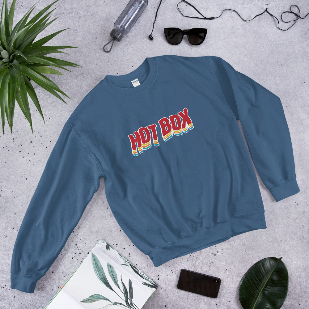 Rainbow Hot Box Unisex Sweatshirt