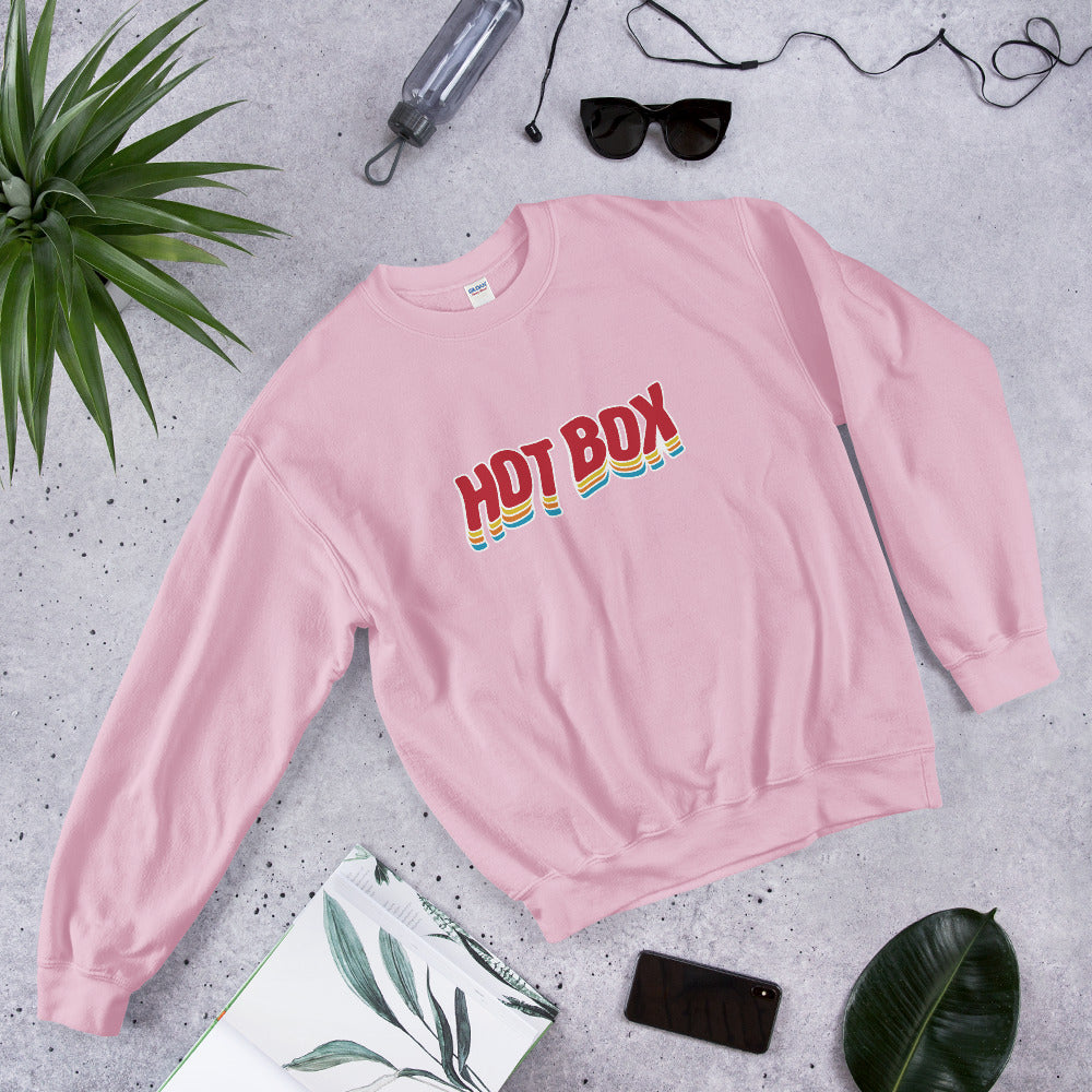 Rainbow Hot Box Unisex Sweatshirt