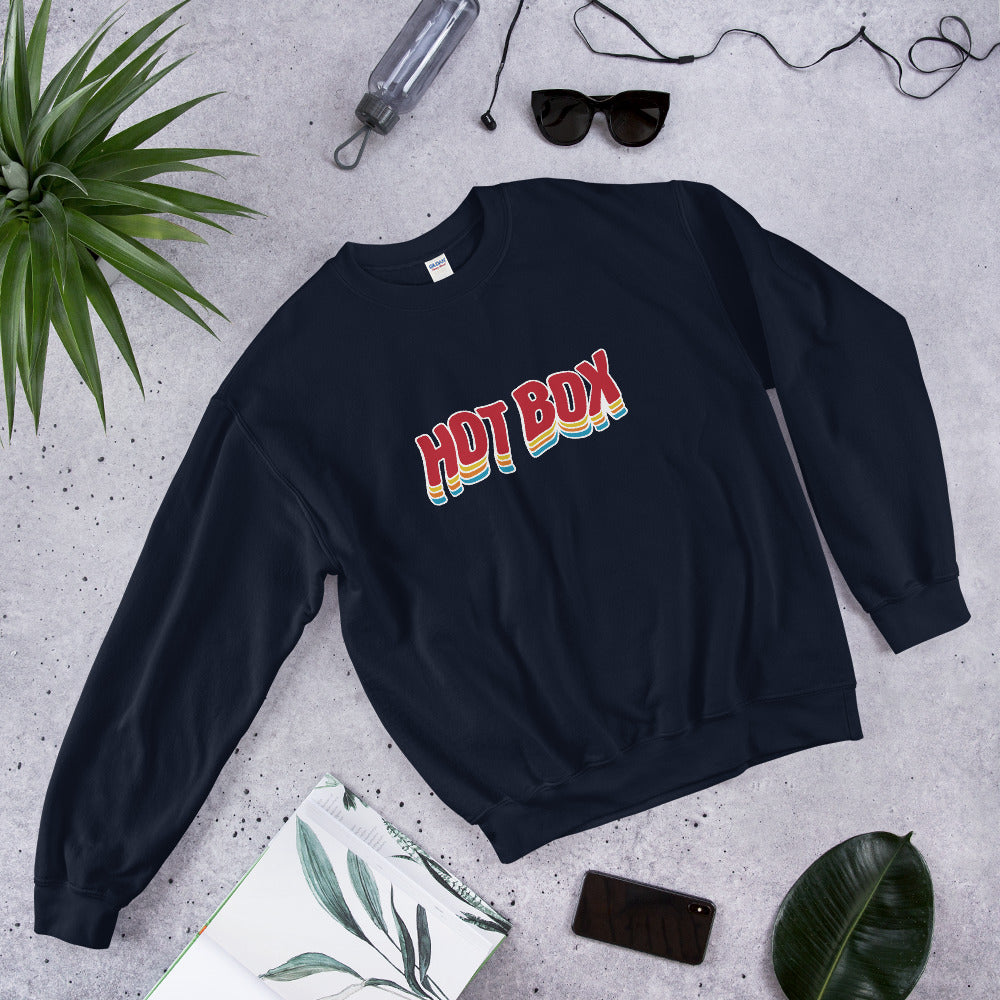 Rainbow Hot Box Unisex Sweatshirt