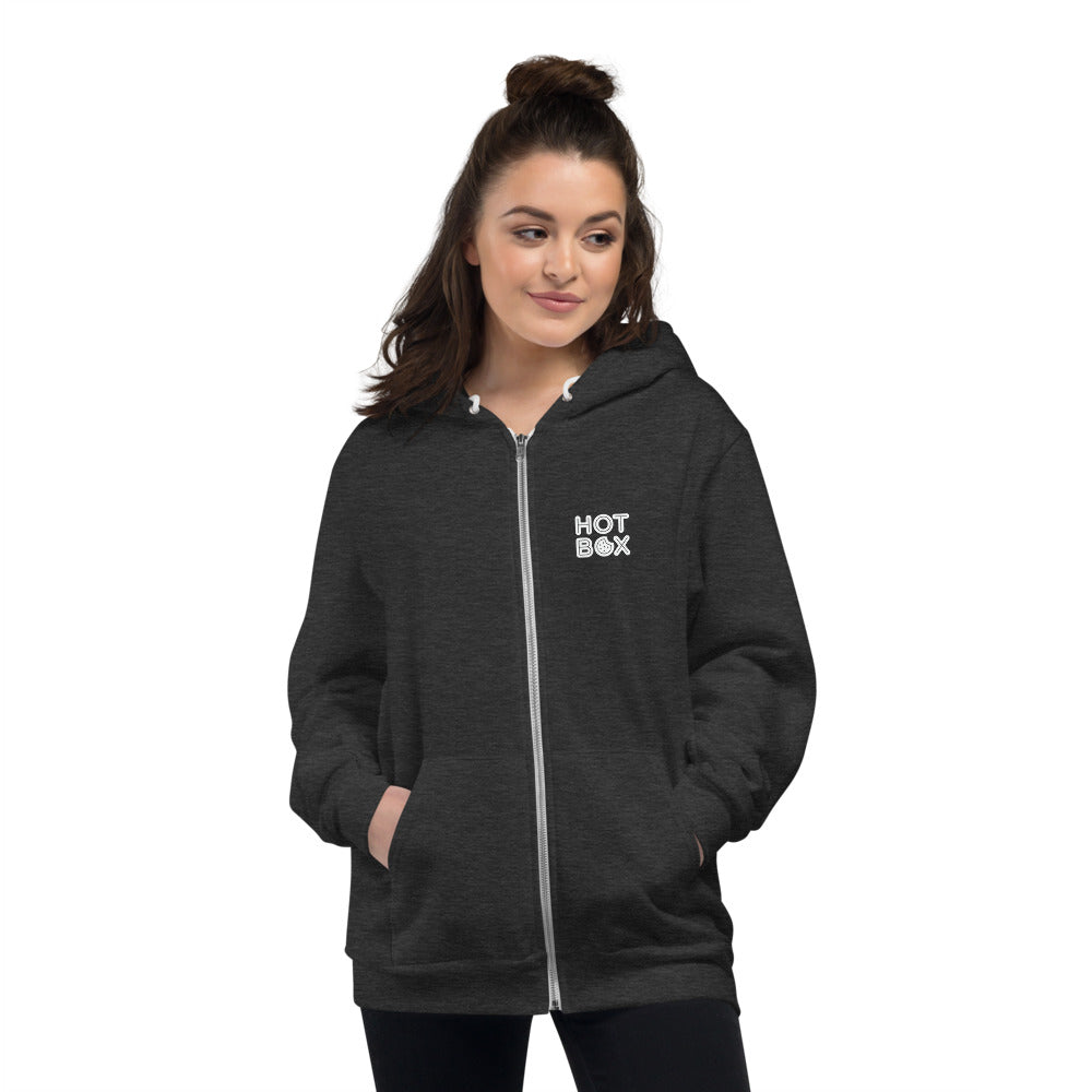 Hot Box Zip-Up Hoodie