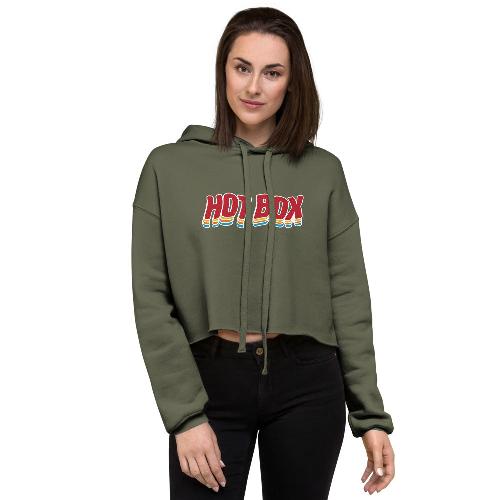 Rainbow Crop Hoodie